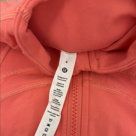 Lululemon Define Coral Jacket - Picture 2 of 5
